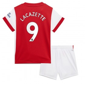 Camisolas de futebol Arsenal Alexandre Lacazette 9 Criança Equipamento Principal 2021/22 Manga Curta